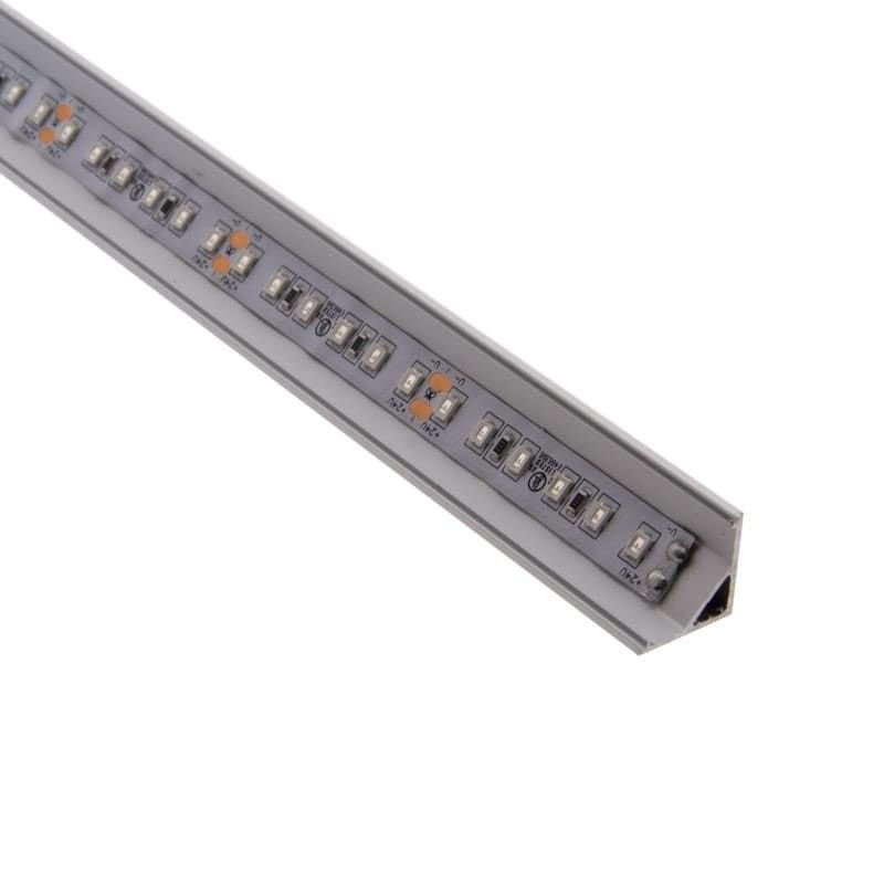 Profilé aluminium d'angle 45° 16x16 mm – Robuste – Pour ruban LED 5 Profilé aluminium d'angle 45° 16x16 mm – Robuste – Pour ruban LED – Image 5