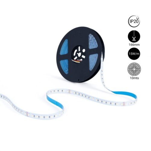 Ruban LED RGB CCT 15W – Haute Performance – Intérieur