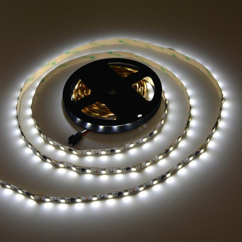 Ruban LED Intelligent 12V 72W – WS2811 Ultra – Blanc 6000K 2 Ruban LED Intelligent 12V 72W – WS2811 Ultra – Blanc 6000K – Image 2