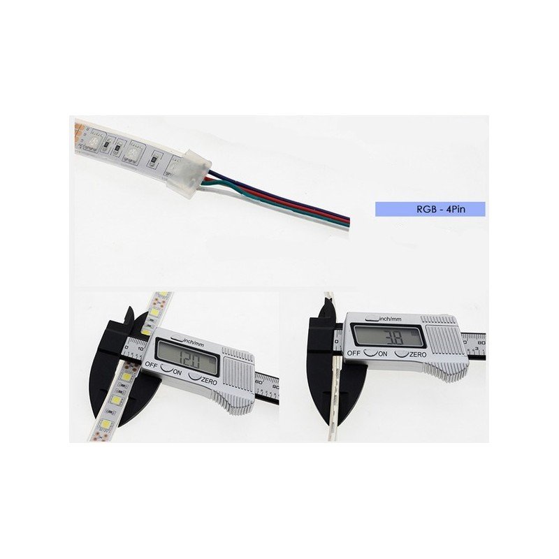 Ruban LED RGB 24V 72W – IP67 Professionnel – Extérieur 4 Ruban LED RGB 24V 72W – IP67 Professionnel – Extérieur – Image 4