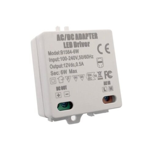 Alimentation 12V DC 0.5A 6W 100-240V – Ultra efficace