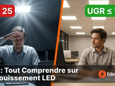 UGR : Qu&rsquo;est-ce que le Unified Glare Rating et Pourquoi c&rsquo;est Essentiel pour votre Éclairage LED ?