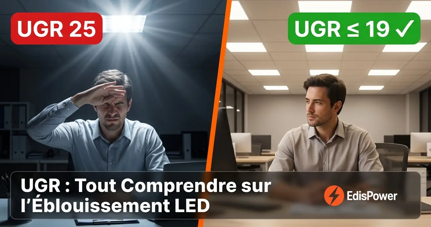 UGR : Qu&rsquo;est-ce que le Unified Glare Rating et Pourquoi c&rsquo;est Essentiel pour votre Éclairage LED ?
