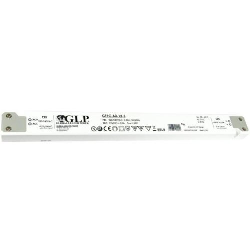 Alimentation LED 12V 60W – Ultra plate – GLP