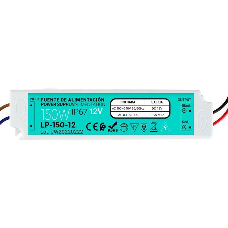 Alimentation 12V 150W - étanche IP67 2 Alimentation 12V 150W - étanche IP67 – Image 2