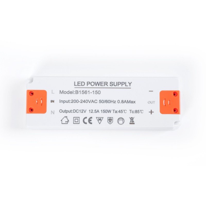 Alimentation extra-plate 12V - 150W - 12.5A - IP20 3 Alimentation extra-plate 12V - 150W - 12.5A - IP20 – Image 3