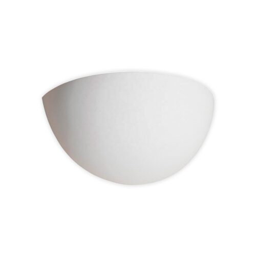 Applique murale en plâtre « HALF » – E14