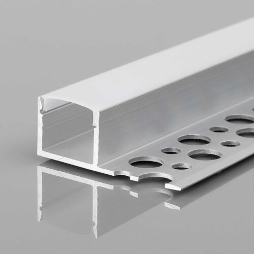Accueil 22 Profilé Aluminium Ruban LED 11x20mm – Encastré Sans Rebord Professionnel – 2m