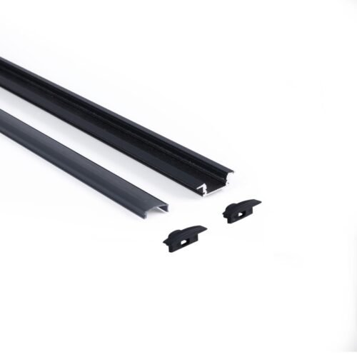Profilé LED encastrable 24,5x7mm – Kit – Éclairage Déco