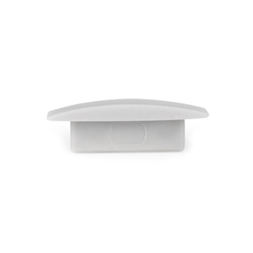 Embout Finition Profilé LED Gris