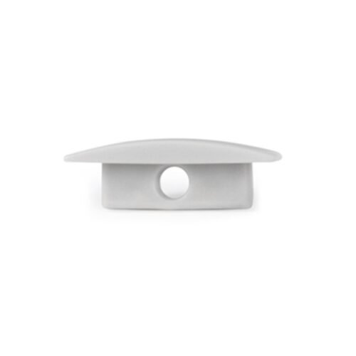 Embout Finition Profilé LED Gris – Professionnel
