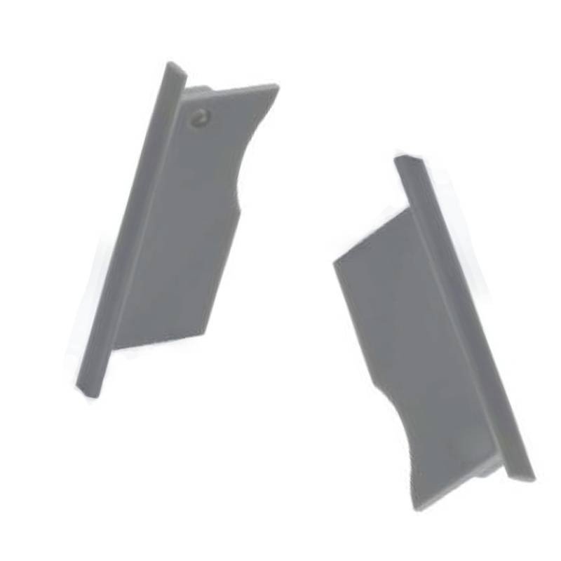 Embout profilé LED 26x78mm – Professionnel – Lèche-mur 1 Embout profilé LED 26x78mm – Professionnel – Lèche-mur