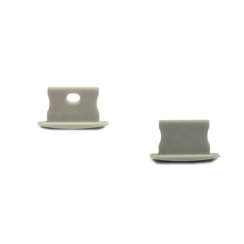Embout profilé LED 23x15mm – (1U) – Avec ou sans trou