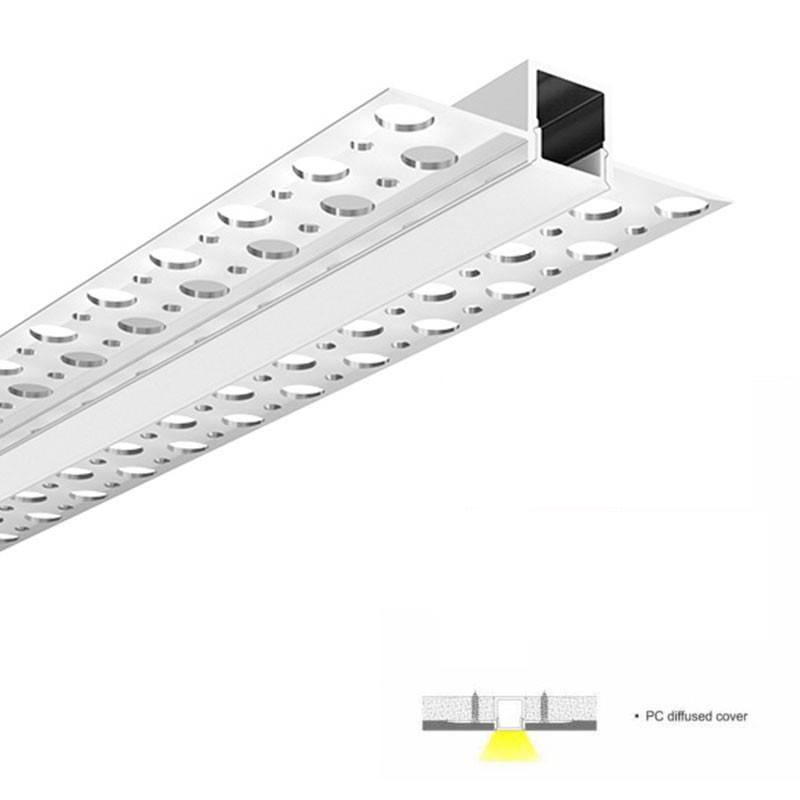 Embout profilé aluminium 13x14mm – Ultra Pro – Placo 2 Embout profilé aluminium 13x14mm – Ultra Pro – Placo – Image 2