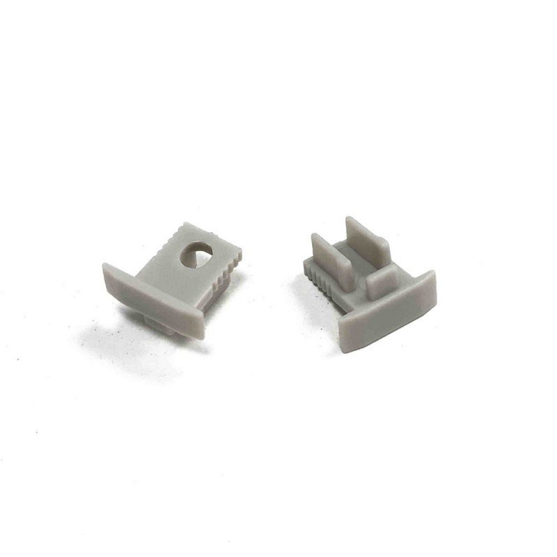 Embout Profil Aluminium 13x12mm – Professionnel – Avec/Sans Trou 1 Embout Profil Aluminium 13x12mm – Professionnel – Avec/Sans Trou