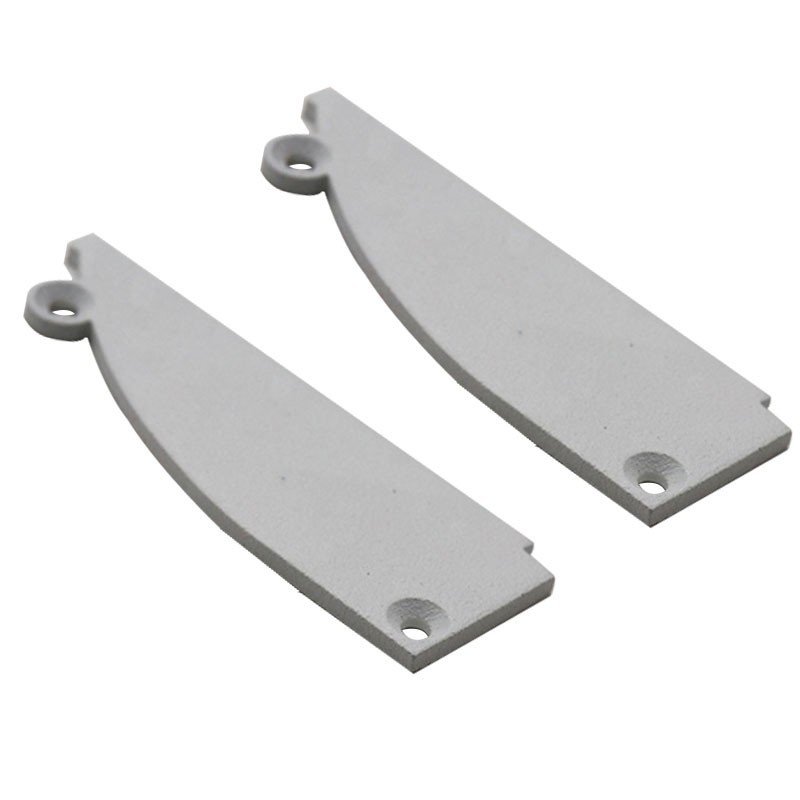 Embout profilé aluminium 18,5x15,5 – Placoplâtre 1 Embout profilé aluminium 18,5x15,5 – Placoplâtre