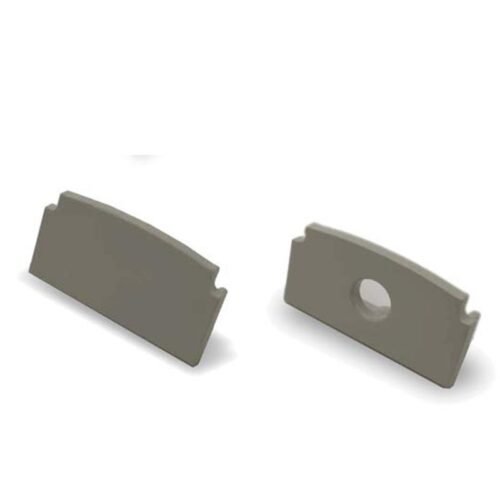 Embout profilé aluminium 22x13mm – Ultra – Encastrable