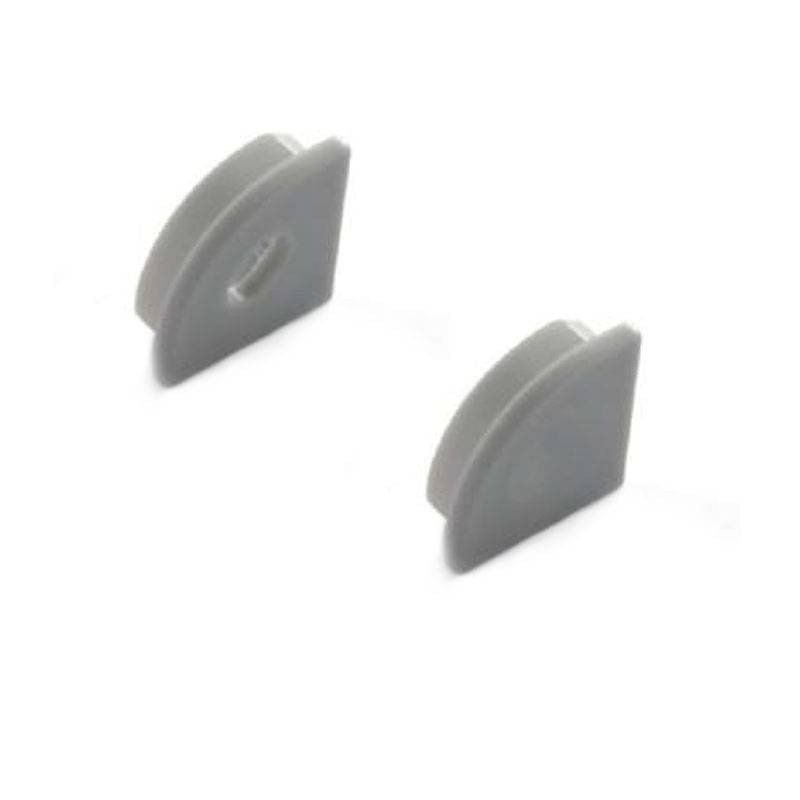 Embout profilé LED 16x16mm – (1U) – Angle 45° 1 Embout profilé LED 16x16mm – (1U) – Angle 45°