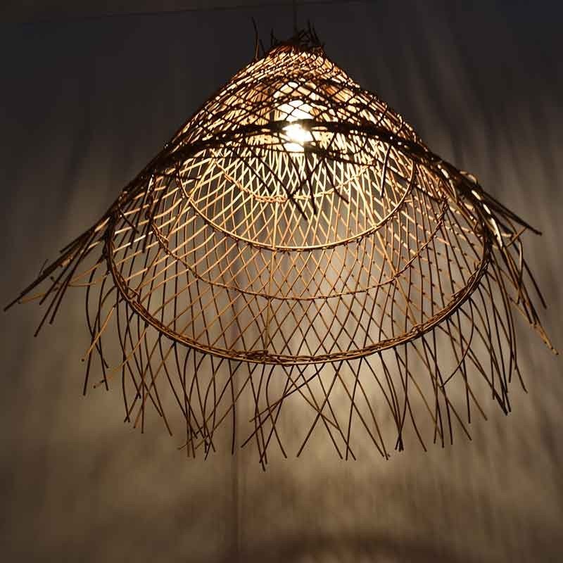 Suspension en osier "Willow" 60cm E27 – Naturelle 13 Suspension en osier "Willow" 60cm E27 – Naturelle – Image 13