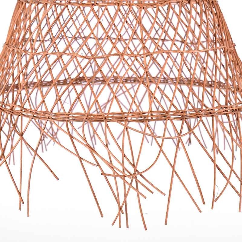 Suspension en osier "Willow" 60cm E27 – Naturelle 8 Suspension en osier "Willow" 60cm E27 – Naturelle – Image 8