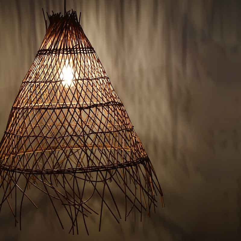 Suspension en osier "Willow" 60cm E27 – Naturelle 10 Suspension en osier "Willow" 60cm E27 – Naturelle – Image 10