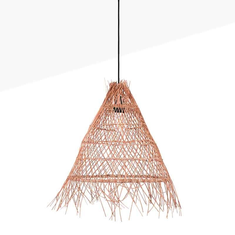 Suspension en osier "Willow" 60cm E27 – Naturelle 1 Suspension en osier "Willow" 60cm E27 – Naturelle