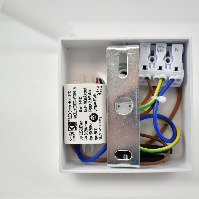 Liseuse LED "Hale" 3W - Blanc chaud 2800K 7 Liseuse LED "Hale" 3W - Blanc chaud 2800K – Image 7
