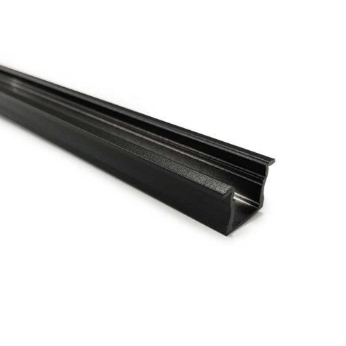 Profilé aluminium noir LED 23×15 mm – Professionnel – 2 m
