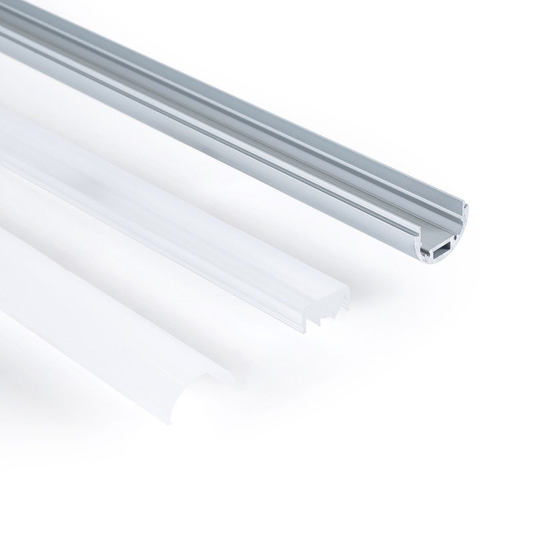 Profilé LED Ø28mm 2m – Professionnel – Surface 3 Profilé LED Ø28mm 2m – Professionnel – Surface – Image 3