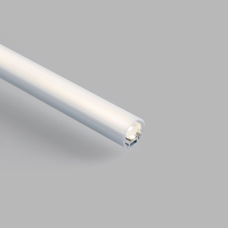 Profilé LED Ø28mm 2m – Professionnel – Surface 4 Profilé LED Ø28mm 2m – Professionnel – Surface – Image 4