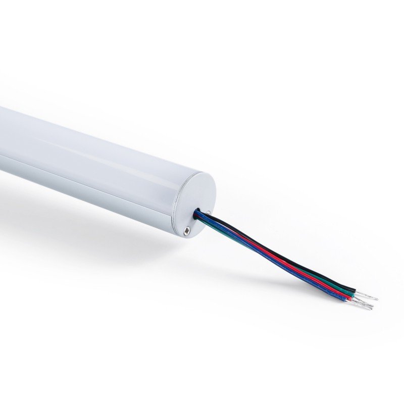Profilé LED Ø28mm 2m – Professionnel – Surface 9 Profilé LED Ø28mm 2m – Professionnel – Surface – Image 9