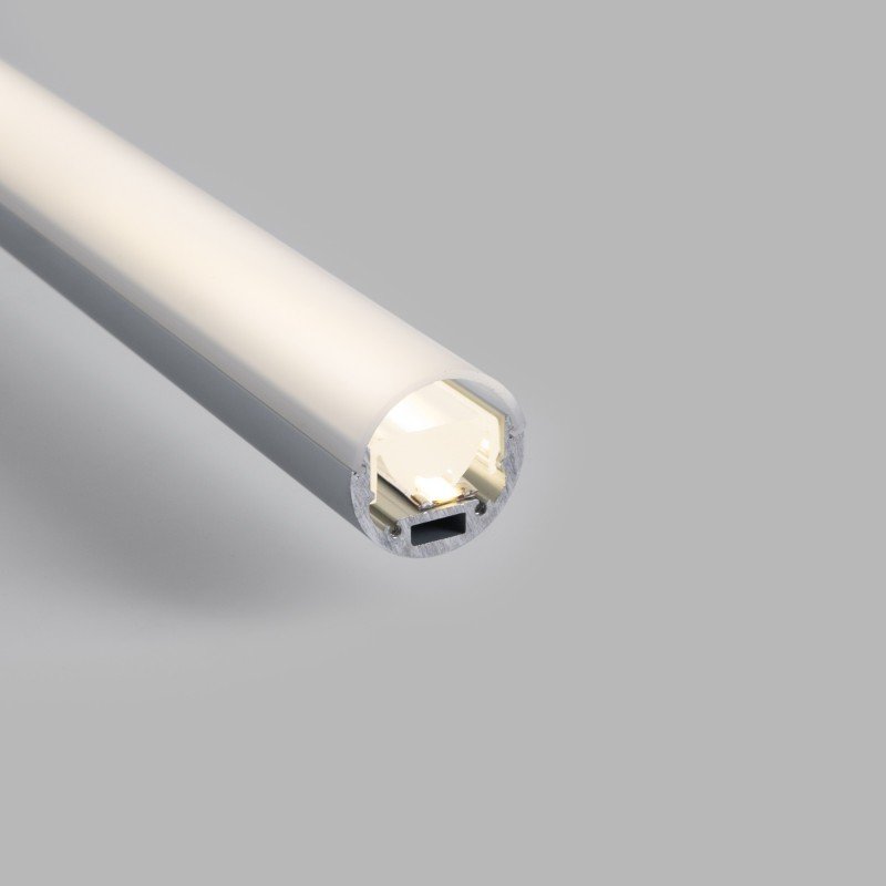 Profilé LED Ø28mm 2m – Professionnel – Surface 1 Profilé LED Ø28mm 2m – Professionnel – Surface