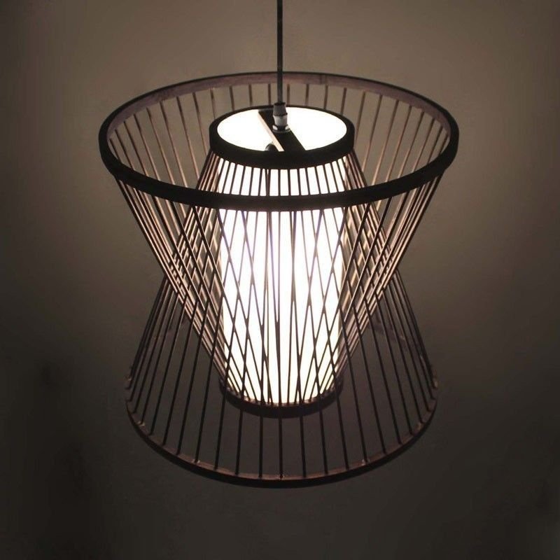 Suspension en bambou "Rise" - E27 6 Suspension en bambou "Rise" - E27 – Image 6