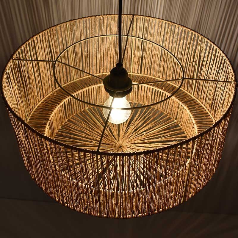Suspension en fibres de jute "Bali" - E27 6 Suspension en fibres de jute "Bali" - E27 – Image 6