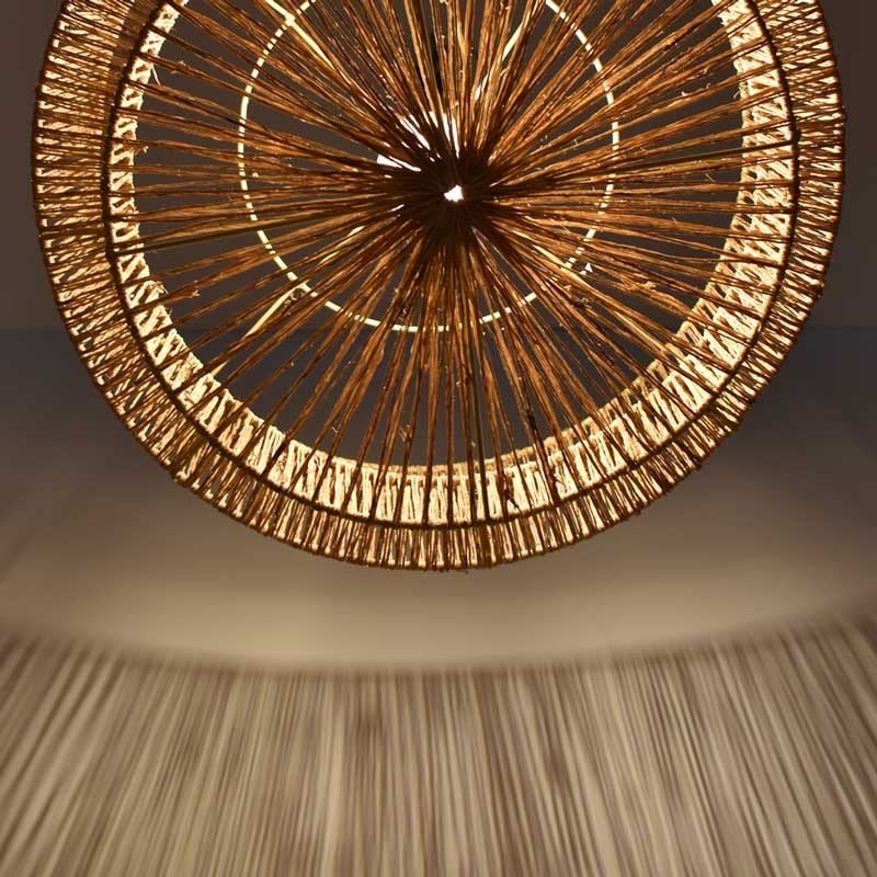 Suspension en fibres de jute "Bali" - E27 7 Suspension en fibres de jute "Bali" - E27 – Image 7