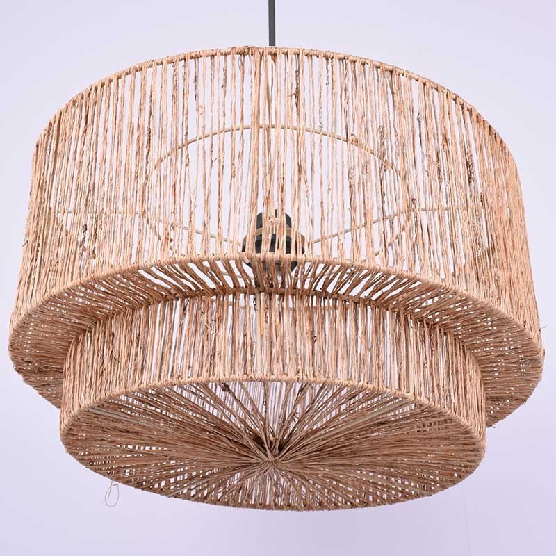 Suspension en fibres de jute "Bali" - E27 8 Suspension en fibres de jute "Bali" - E27 – Image 8