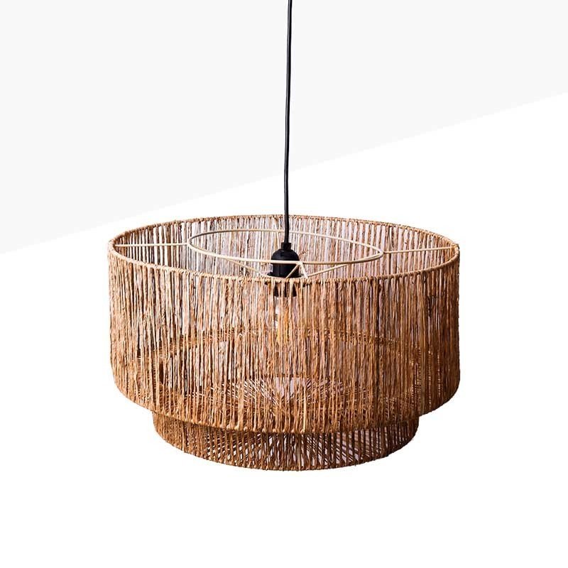 Suspension en fibres de jute "Bali" - E27 1 Suspension en fibres de jute "Bali" - E27