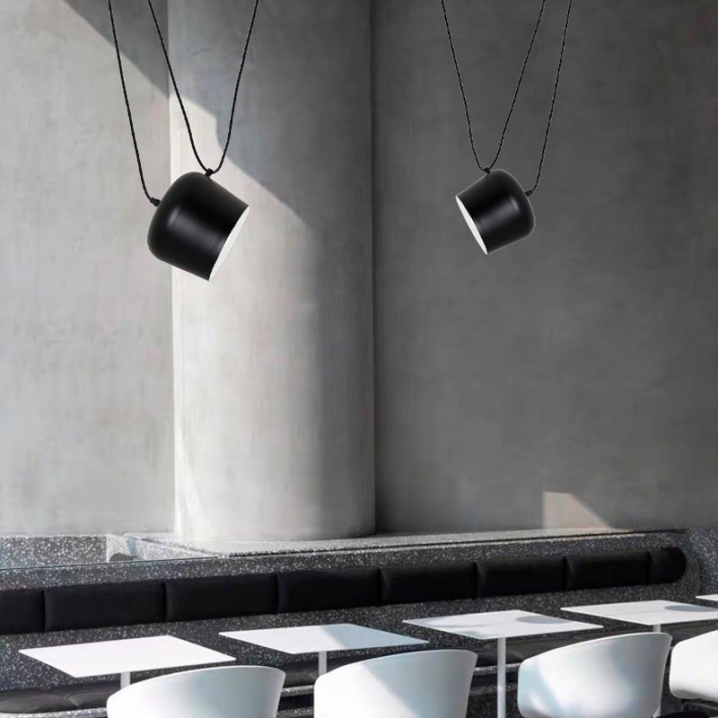 Suspension E27 "Agos" moderne – En aluminium 7 Suspension E27 "Agos" moderne – En aluminium – Image 7