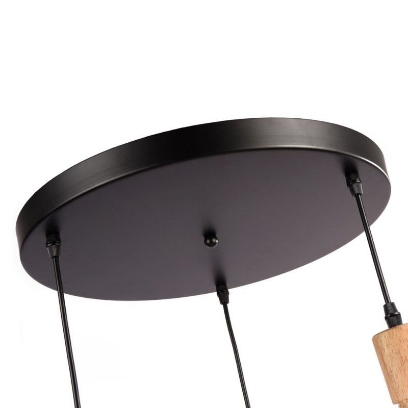 Suspension en osier "Bellas 3" – Style naturel - 3xE27 12 Suspension en osier "Bellas 3" – Style naturel - 3xE27 – Image 12