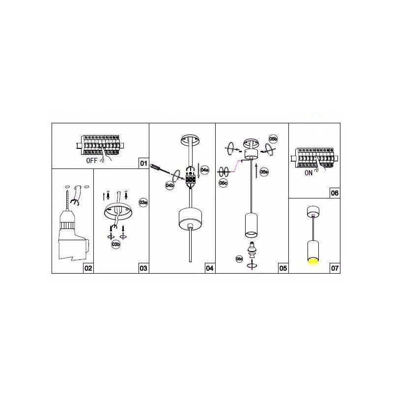 Suspension cylindrique "TUB" - GU10 12 Suspension cylindrique "TUB" - GU10 – Image 12