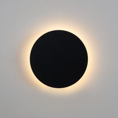 Applique murale circulaire « Eclipse » – 18W – CCT lumière réglable de 3000K à 6000K – IP65