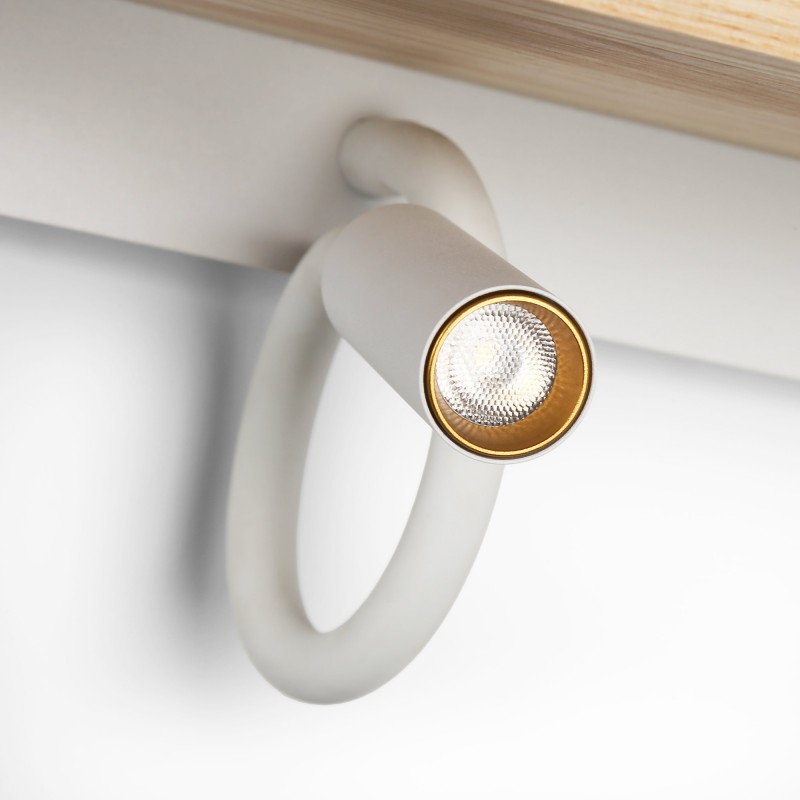Applique murale élégante "Artin" - Avec spot LED orientable et port USB - E27 + 3W 17 Applique murale élégante "Artin" - Avec spot LED orientable et port USB - E27 + 3W – Image 17