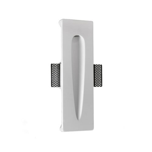 Applique murale encastrable en plâtre « GOTA » – 1W – 2700K