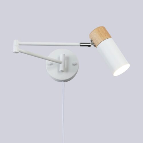 Applique murale extensible avec prise « Logan » – E27