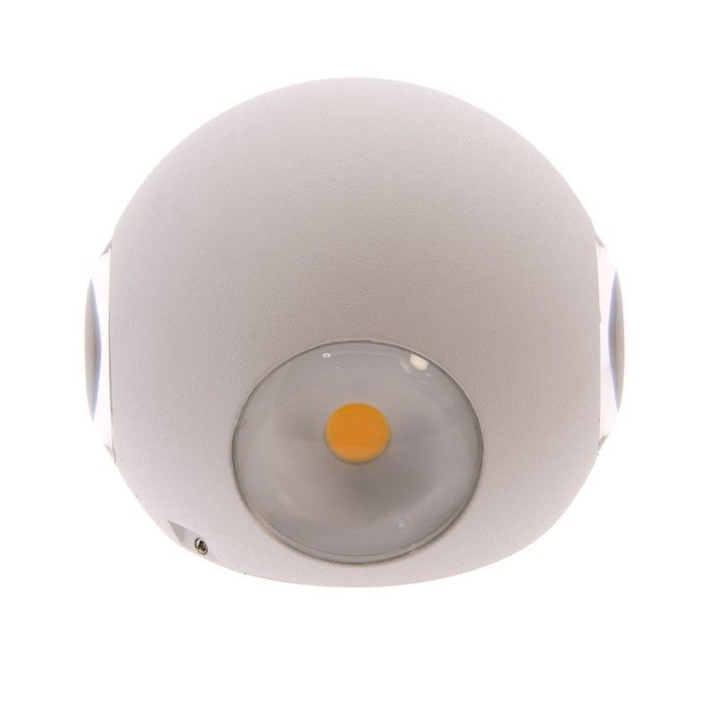 Applique LED murale "CROSS" 12W - Blanc chaud 2800K 2 Applique LED murale "CROSS" 12W - Blanc chaud 2800K – Image 2