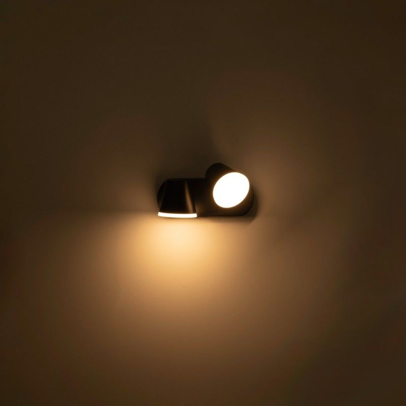 Applique murale d'extérieur double "Tura" - 20,5W - Orientable - Blanc chaud 3000K - IP54 11 Applique murale d'extérieur double "Tura" - 20,5W - Orientable - Blanc chaud 3000K - IP54 – Image 11