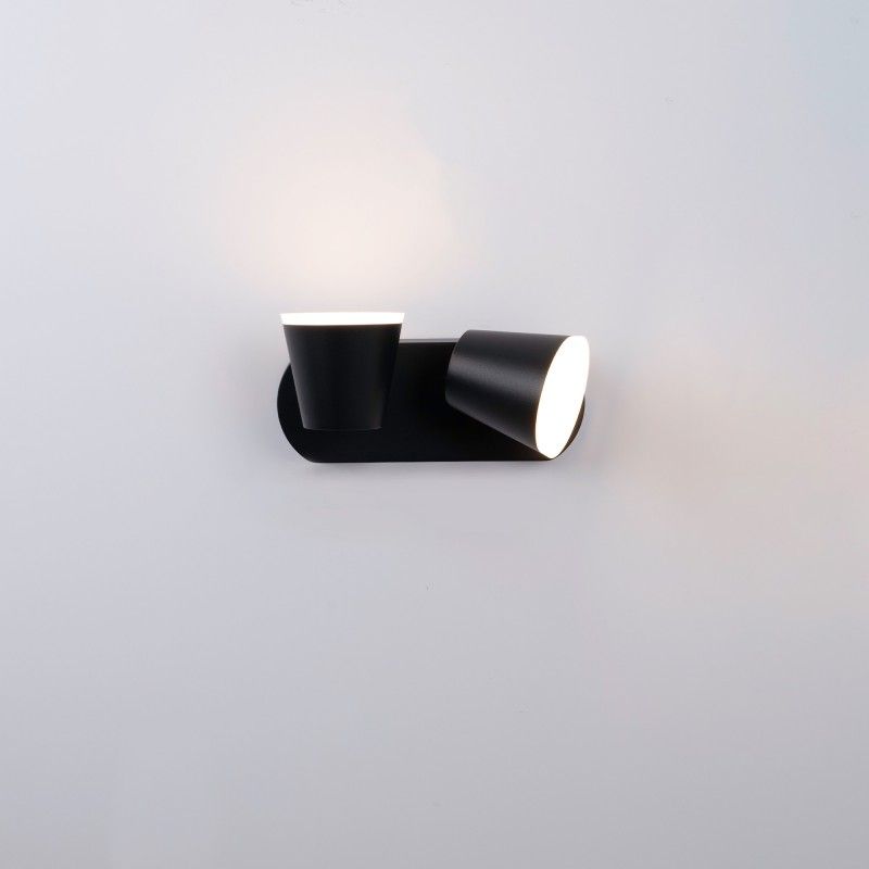 Applique murale d'extérieur double "Tura" - 20,5W - Orientable - Blanc chaud 3000K - IP54 8 Applique murale d'extérieur double "Tura" - 20,5W - Orientable - Blanc chaud 3000K - IP54 – Image 8