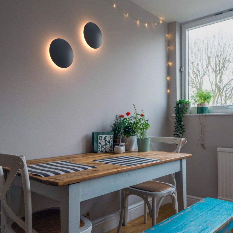 Applique murale LED 18W ronde "Eclipsis" - 3000K - IRCI90 3 Applique murale LED 18W ronde "Eclipsis" - 3000K - IRCI90 – Image 3