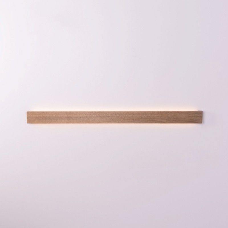 Applique murale LED linéaire en bois "Wooden" - 26W - 100cm - Driver Philips - 2700K 12 Applique murale LED linéaire en bois "Wooden" - 26W - 100cm - Driver Philips - 2700K – Image 12