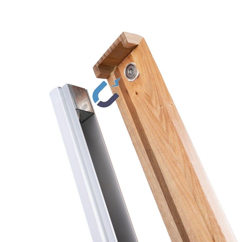 Applique murale LED linéaire en bois "Wooden" - 26W - 100cm - Driver Philips - 2700K 13 Applique murale LED linéaire en bois "Wooden" - 26W - 100cm - Driver Philips - 2700K – Image 13